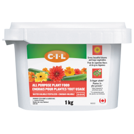 CIL Engrais pour plantes tout usage hydrosoluble 20-20-20