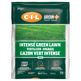 C-I-L IRON+ Intense Green Lawn Fertilizer 18-0-8 10kg