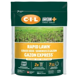 C-I-L Iron+ Rapid Lawn Sun & Shade Grass Seed 1.2kg
