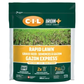 C-I-L Iron+ Rapid Lawn Sun & Shade Grass Seed 3.5kg