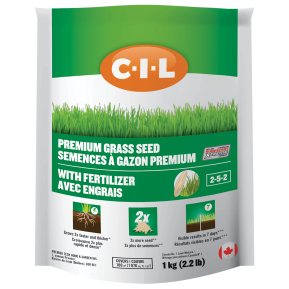 CIL Premium Grass Seed with Fertilizer 2-5-2