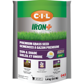 C-I-L® IRON+ Premium Sun & Shade Grass Seed