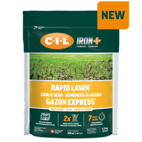 C-I-L Iron+ Rapid Lawn Sun & Shade Grass Seed 1.2kg