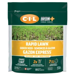 C-I-L Iron+ Rapid Lawn Sun & Shade Grass Seed 3.5kg