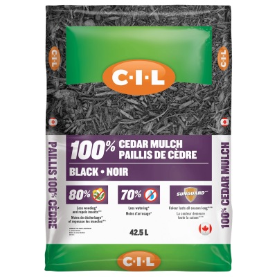 CIL Cedar Mulch Black