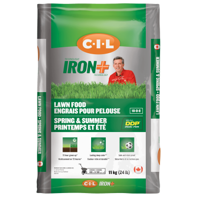 C-I-L® Engrais pour pelouse printemps et été IRON  18-0-8 | C-I-L ...