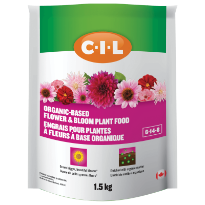 CIL Organic-Based Flower & Bloom Plant Food 6-14-8