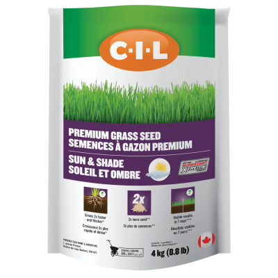 CIL Premium Grass Seed Sun & Shade 4kg