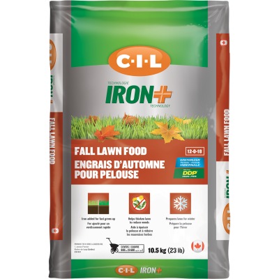 engrais d'automne pour pelouse C-I-L®12-0-18 10.5kg