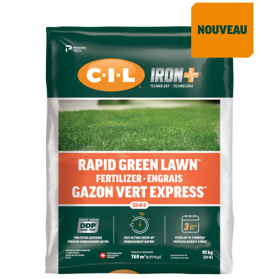 C-I-L Iron+ Rapid Green Lawn Fertilizer 10kg