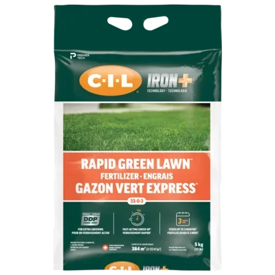C-I-L Iron+ Rapid Green Lawn Fertilizer 5kg
