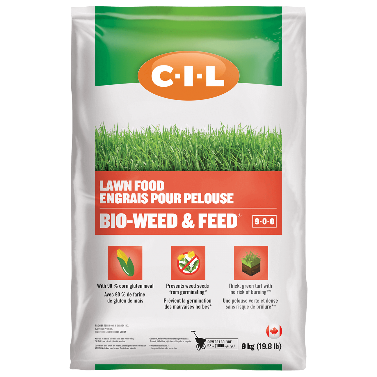 C I L Bio Weed Feed Lawn Food 9 0 0 C I L Lawn And Garden