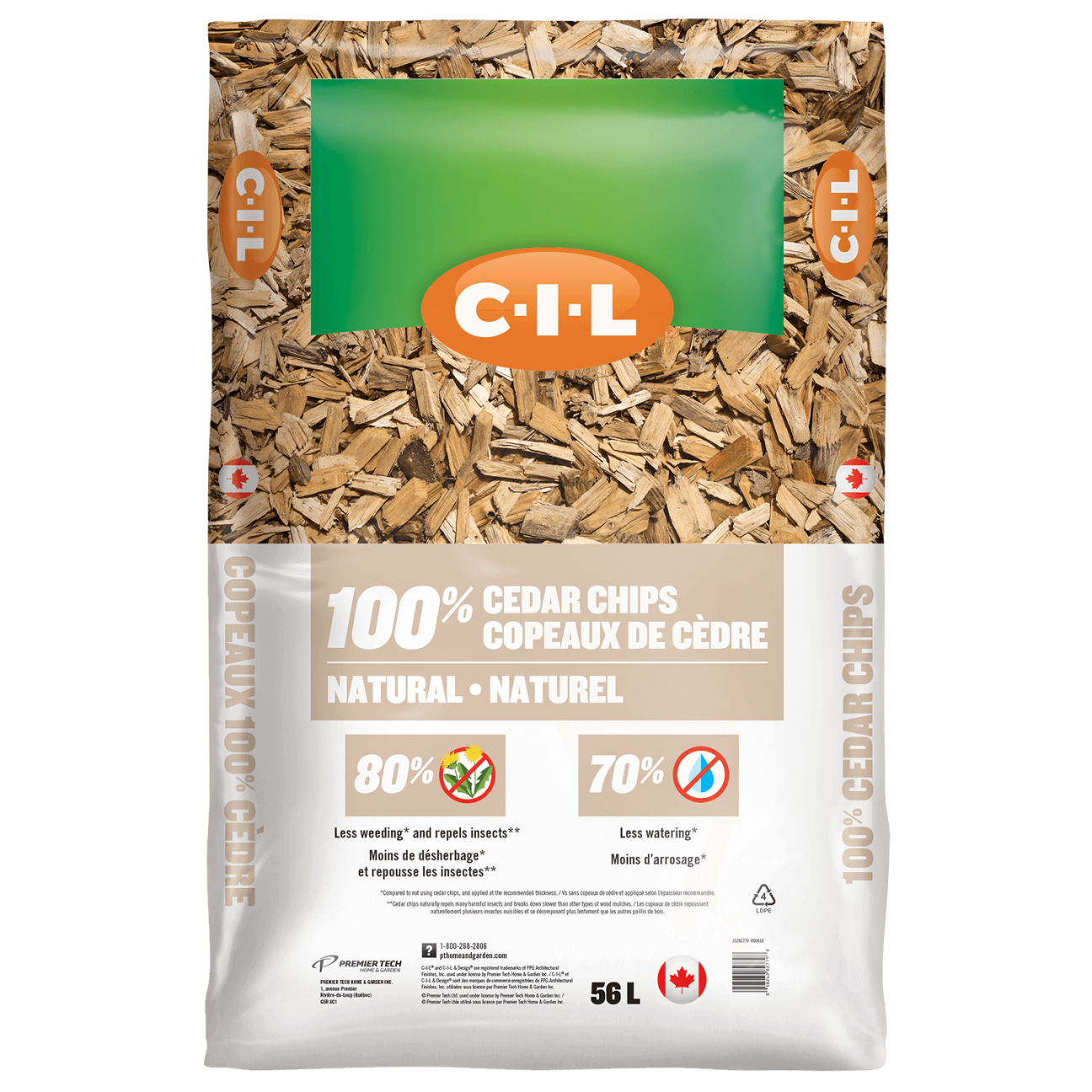 C-I-L® Copeaux de cèdre naturel