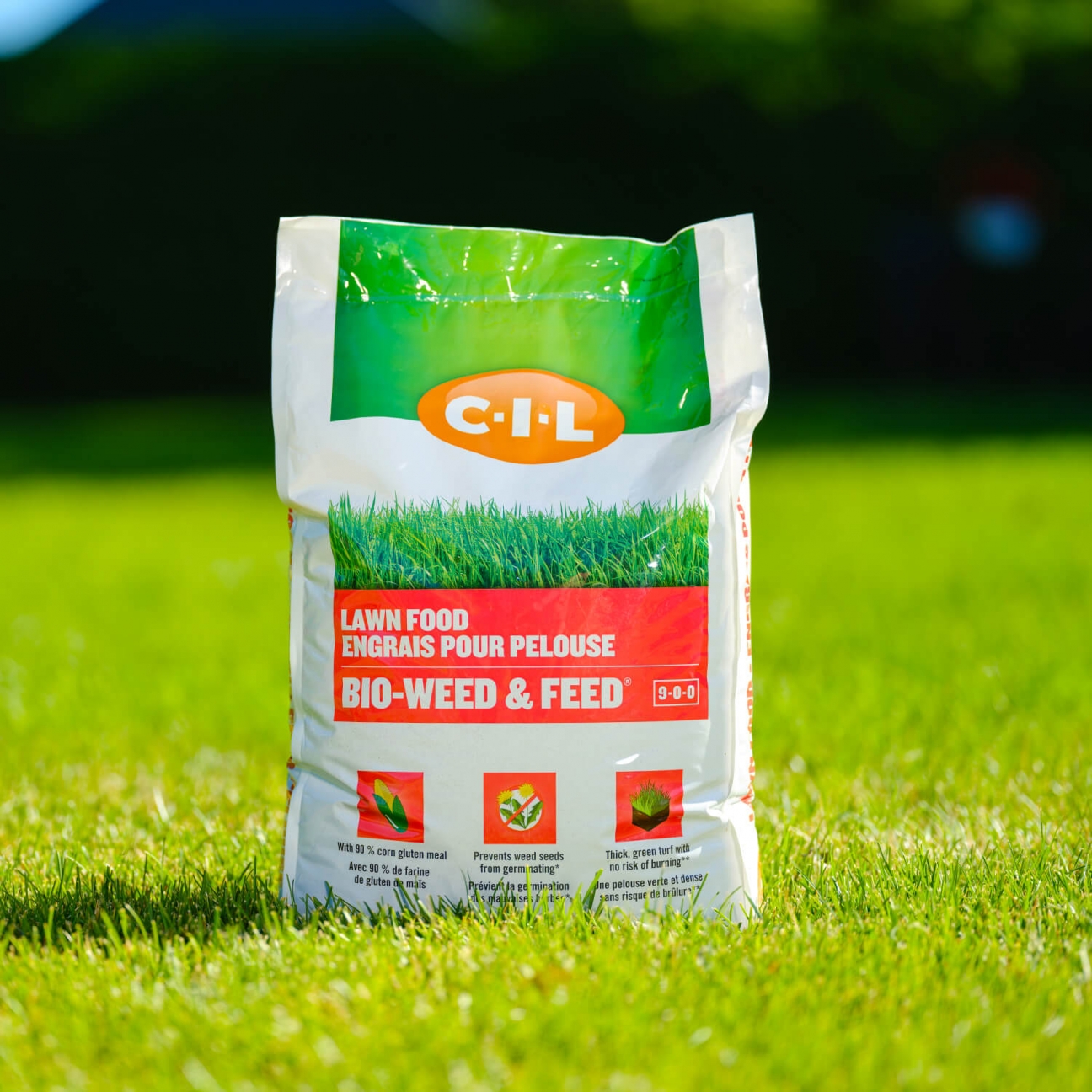 Combien De Kg De Gazon Pour 100m2 C-I-L® Engrais pour pelouse BIO-WEED & FEED® 9-0-0 | C-I-L pelouse et jardin